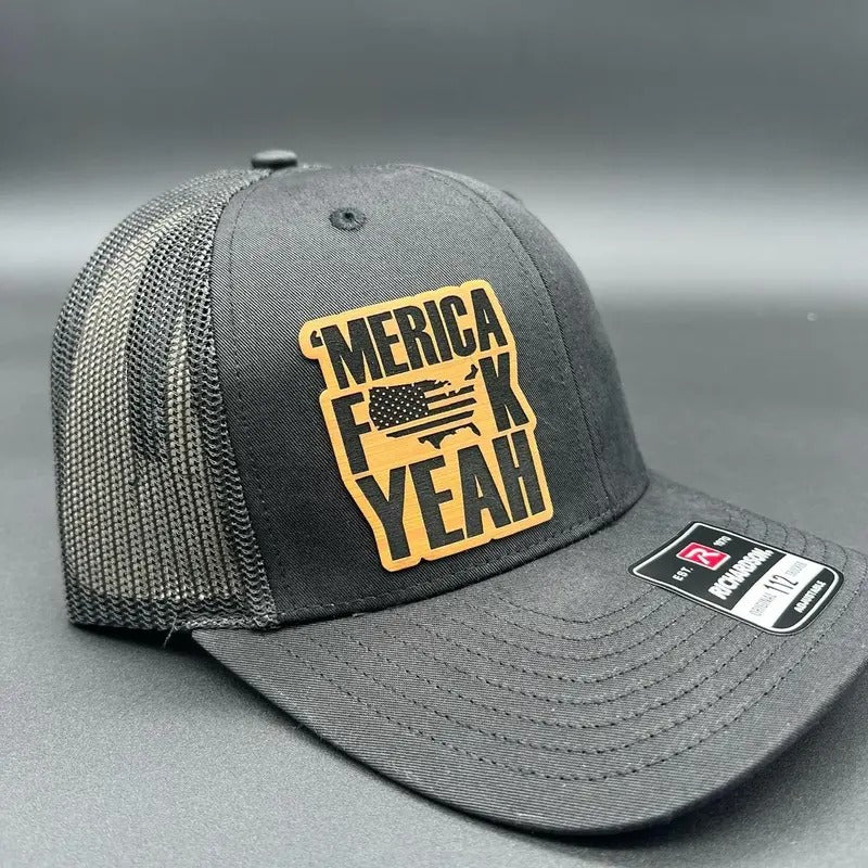 'Merica Eff Yeah Hat T-Shirts, Hoodie, Sweatshirt | DripVista.com