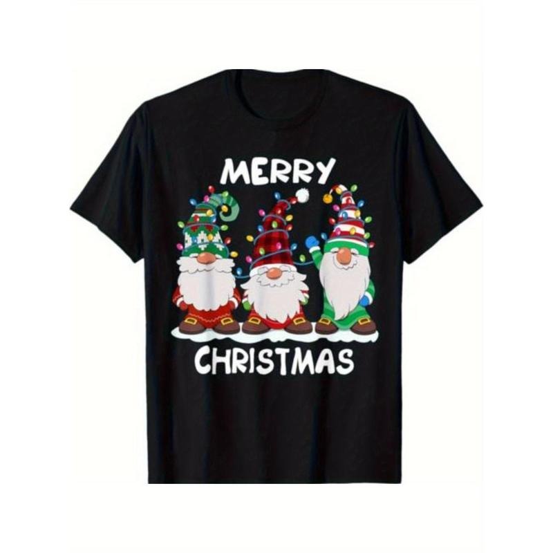 Merry Christmas Gnomes Xmas Family Men T-Shirt Made in USA Hoodie, Sweatshirt | DripVista.com