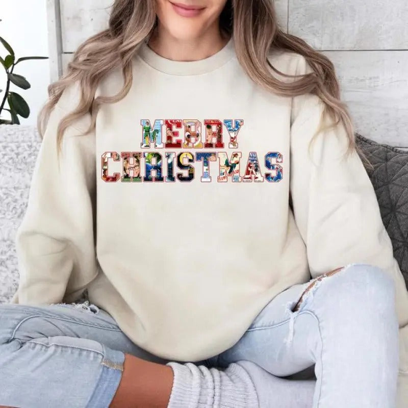 Merry Christmas Shirt, Xmas Shirt, Xmas Movie Shirt Hoodie, Sweatshirt | DripVista.com