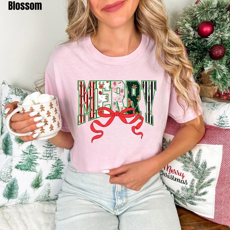 Merry Patterns Comfort Colors T-Shirt 'NLB' Hoodie, Sweatshirt | DripVista.com