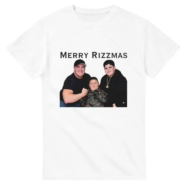 Merry Rizzmas - Costco Guys T-Shirt - The Rizzler - Funny T-shirt Hoodie, Sweatshirt | DripVista.com