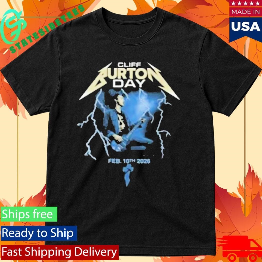 Metallica Cliff Burton Day 2026 Shirt