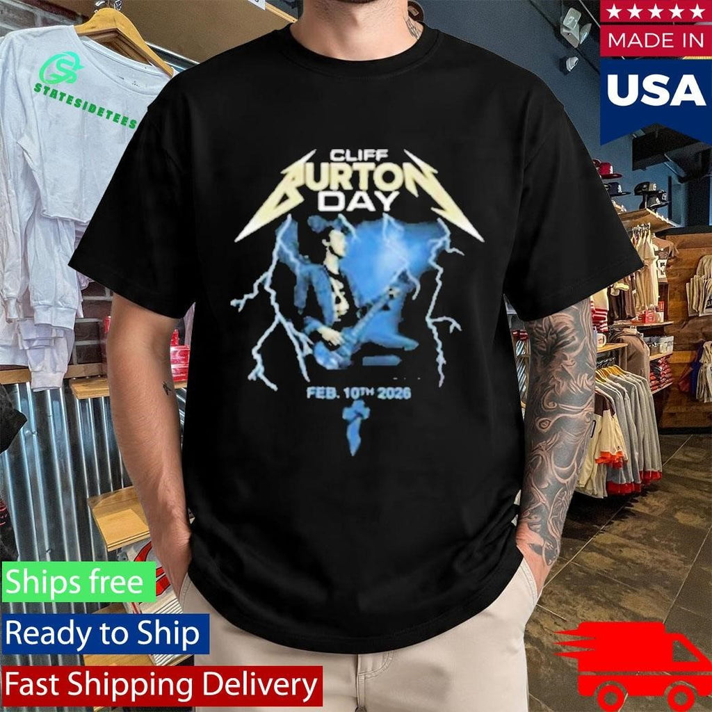 Metallica Cliff Burton Day 2026 Shirt
