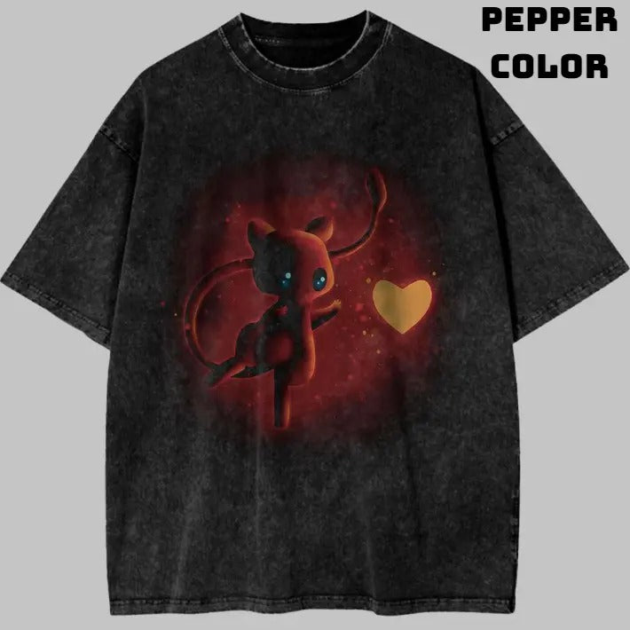 Mew  Vintage Graphic Tees, Mew T-Shirt, Pokemon Shirts, Unisex Anime Manga Shirt Top Menswear Womenswear Streetwear