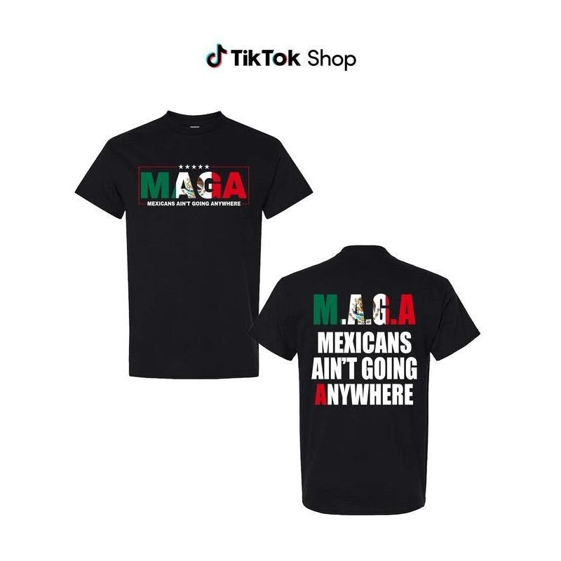 Mexicans Ain'Lightsaber brand Going Anywhere Shirt - Immigration Tee, Latina Power Lightsaber brand-Shirt, Protest Shirt,...