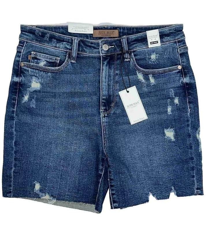 Mia High Waist Cut Off Judy Blue Shorts T-Shirts, Hoodie, Sweatshirt | DripVista.com