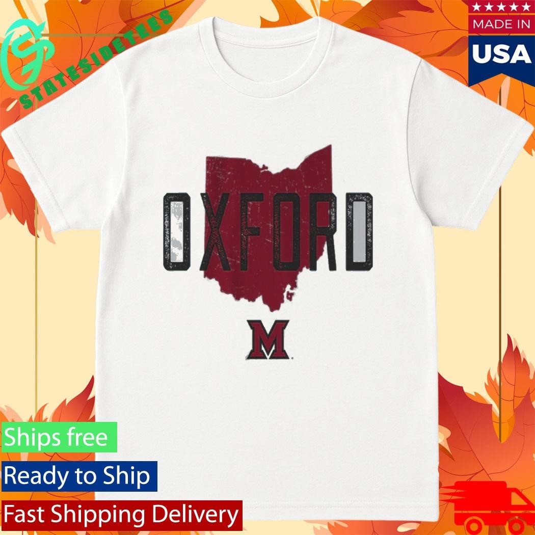 Miami Oh Redhawks Oxford Hometown T-shirt
