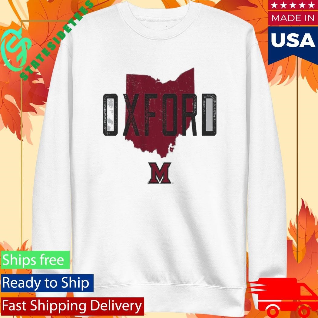 Miami Oh Redhawks Oxford Hometown T-shirt