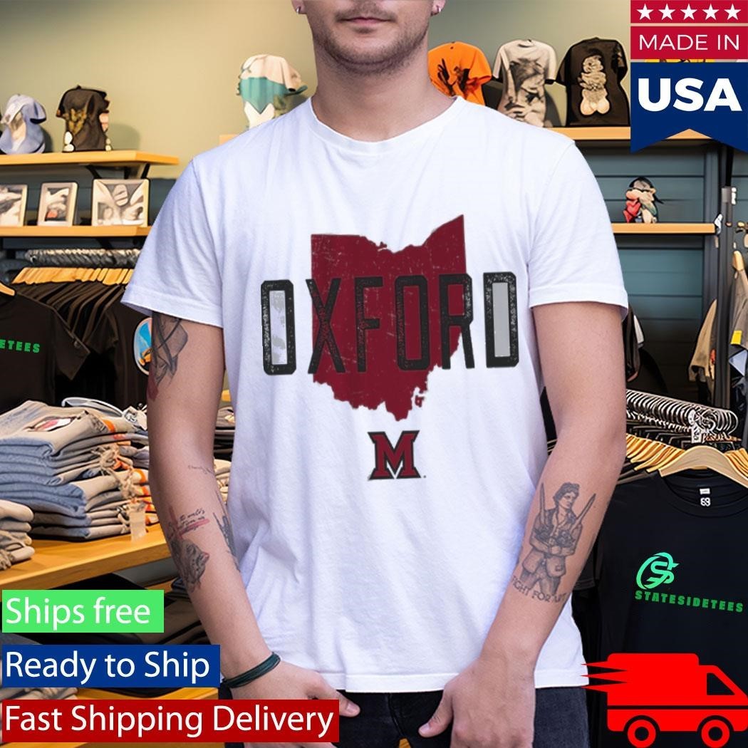 Miami Oh Redhawks Oxford Hometown T-shirt
