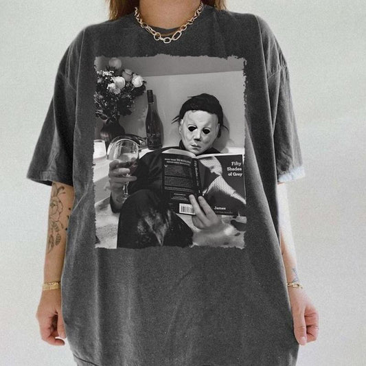 Michael Myers Shirt - Sweatshirt - Hoodie, Horror Movie Halloween Shirt, Friday the 13th Graphic Tee, Scary Movie Meme Sweatshirt, Vintage Halloween Horror Pullover, Spooky Season Graphic Shirt, Gift for Horror Fans