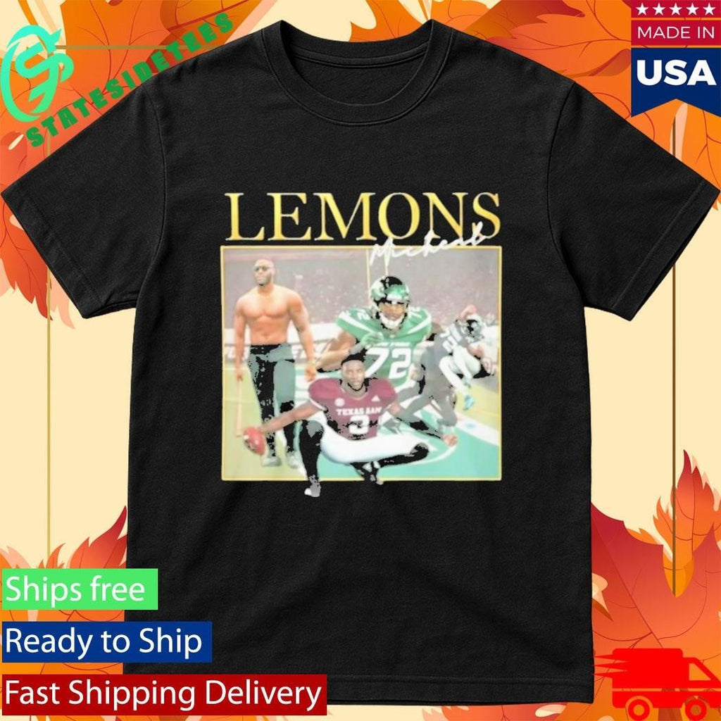Micheal Lemons Football Us Shirt