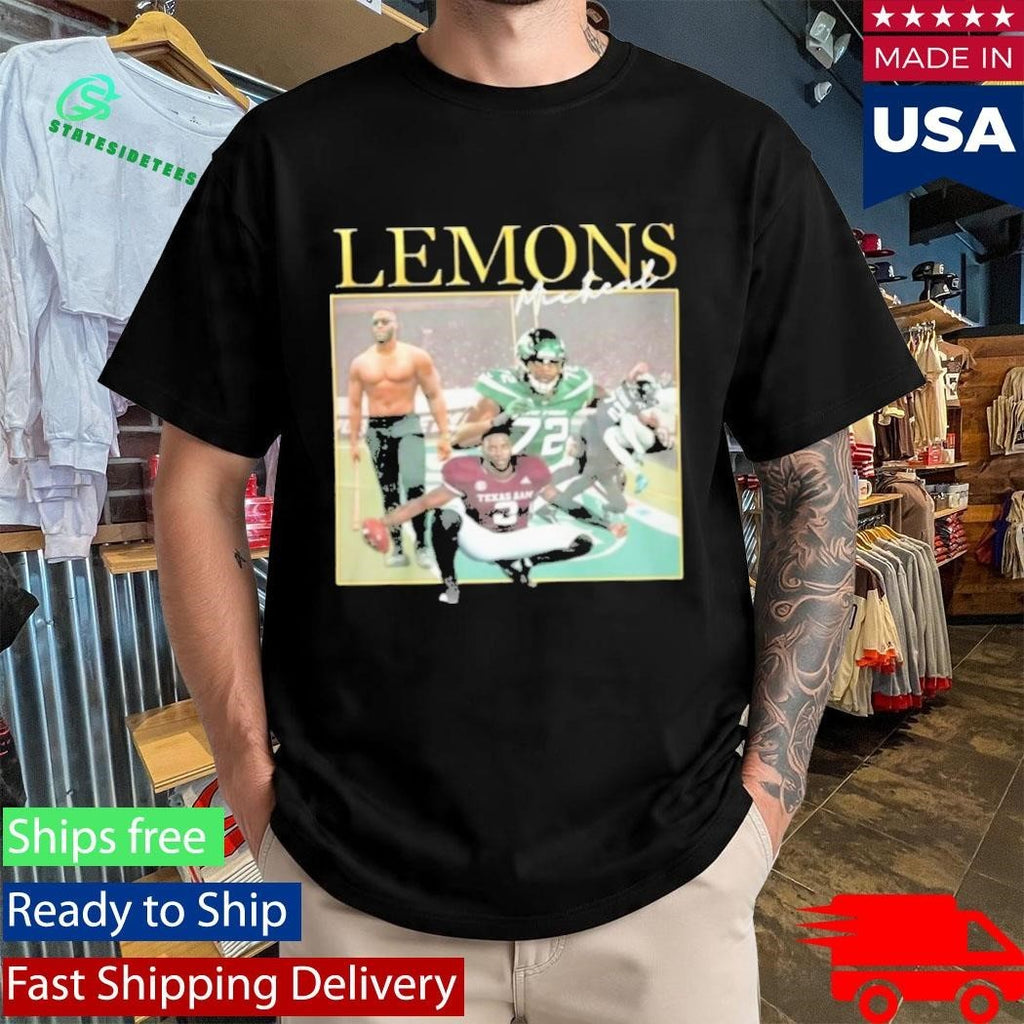 Micheal Lemons Football Us Shirt