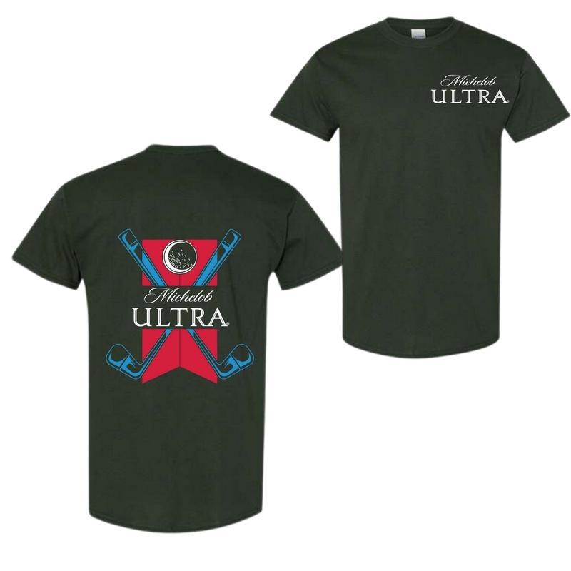 Michelob Ultra Golf Club Tee 2 Side 2 Side Tshirt - Full Color - Casual Shirts Hoodie, Sweatshirt | DripVista.com