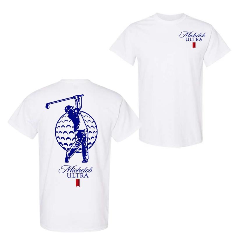Michelob Ultra Golf T-Shirt Sweatshirt Hoodie, Trendy Shirt | DripVista.com