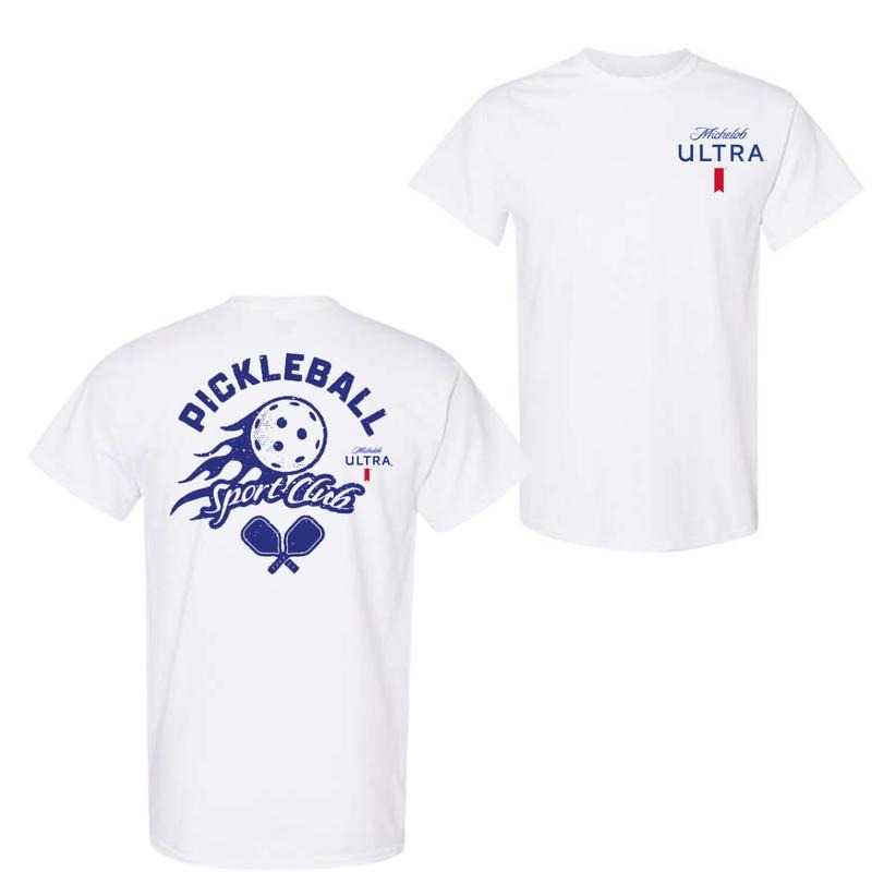 Michelob Ultra Pickleball Sport Club T-Shirt Sweatshirt Hoodie, Trendy Shirt | DripVista.com