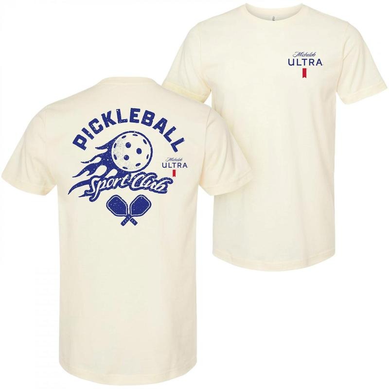 Michelob Ultra Spiky hair fighters Sport Club T-Shirt, 2 Side T-Shirt, Extensive Size Options, High Performance Apparel,...
