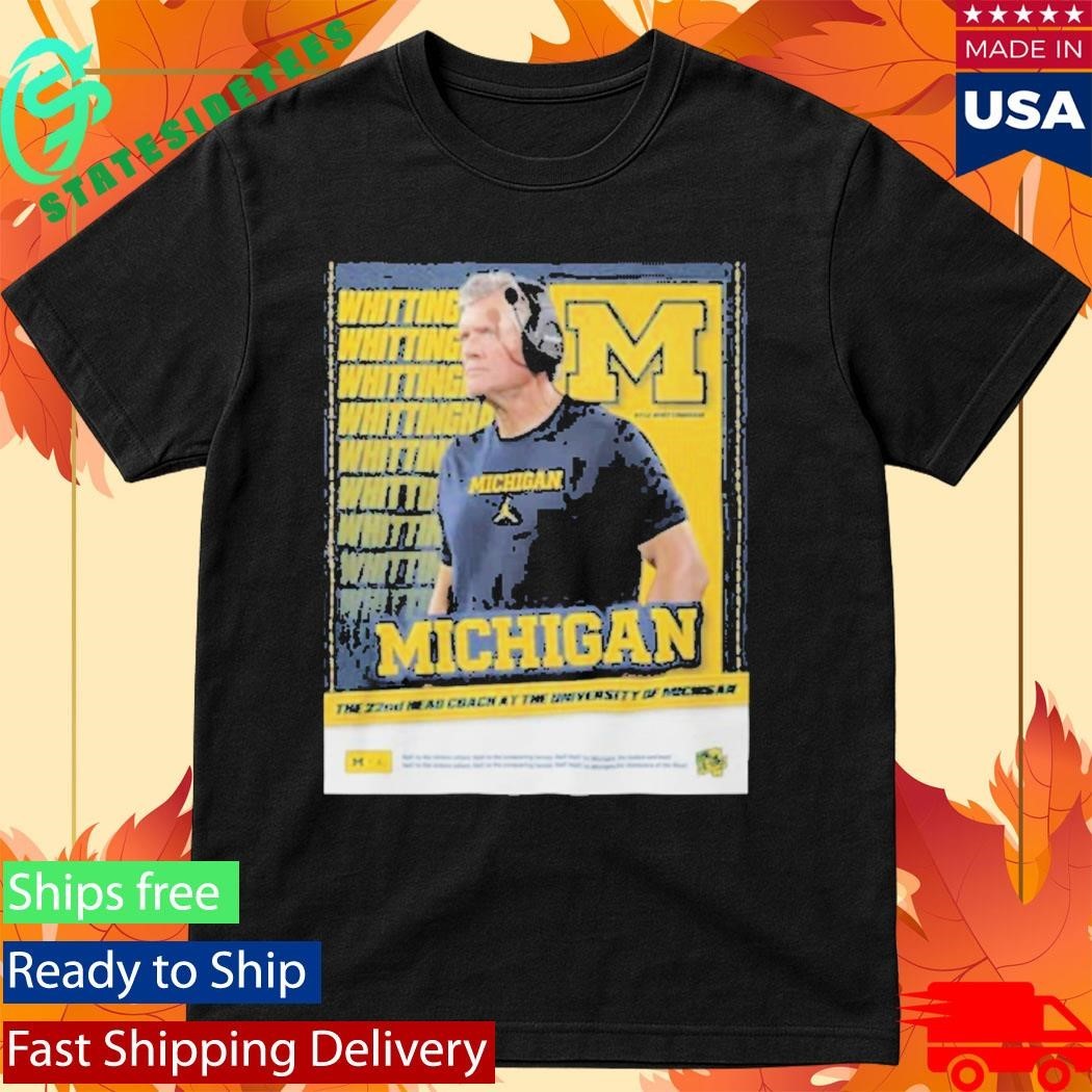 Michigan 22nd Head Coach Kyle Whittingham Shirt