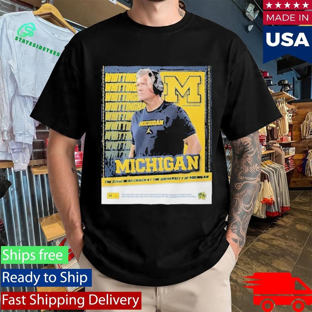 Michigan 22nd Head Coach Kyle Whittingham Shirt