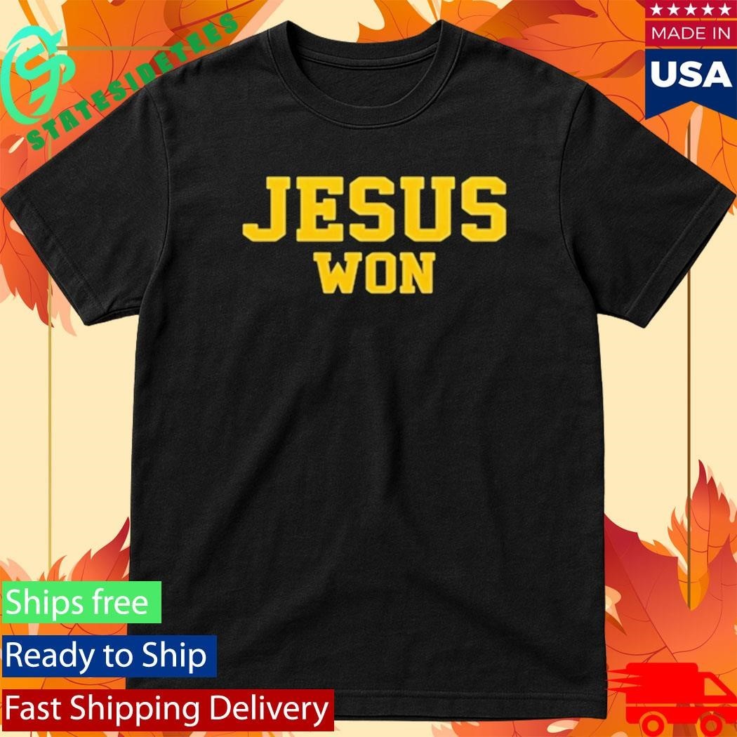 Michigan Coaches Jesus Won Shirt