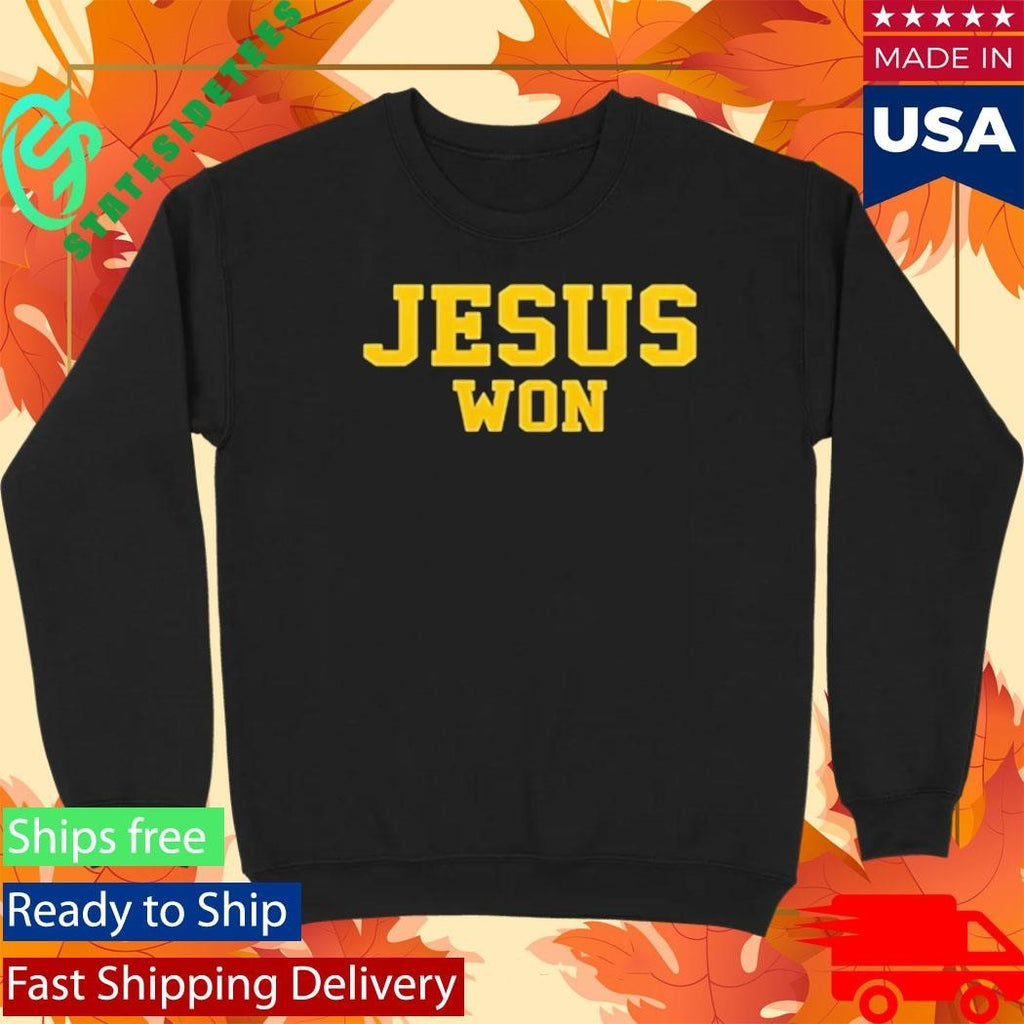 Michigan Coaches Jesus Won Shirt