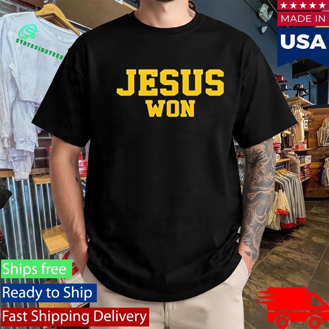 Michigan Coaches Jesus Won Shirt