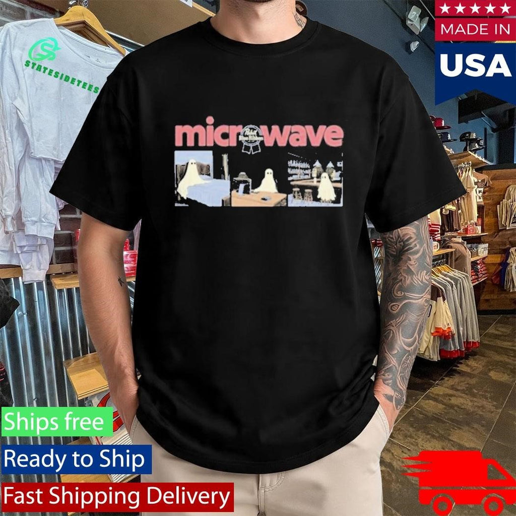 Microwave Pbr Ghost Shirt