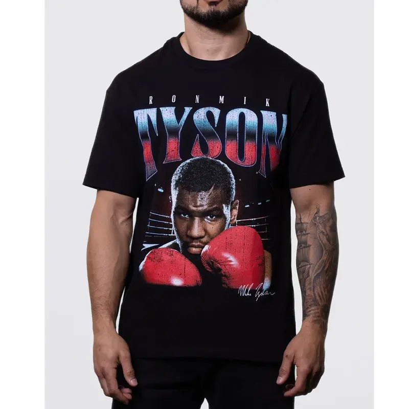 Mike Tyson In the Ring Tee Graphic Tee Tops Underwear Crewneck Menswear T Shirt Hoodie, Sweatshirt | DripVista.com