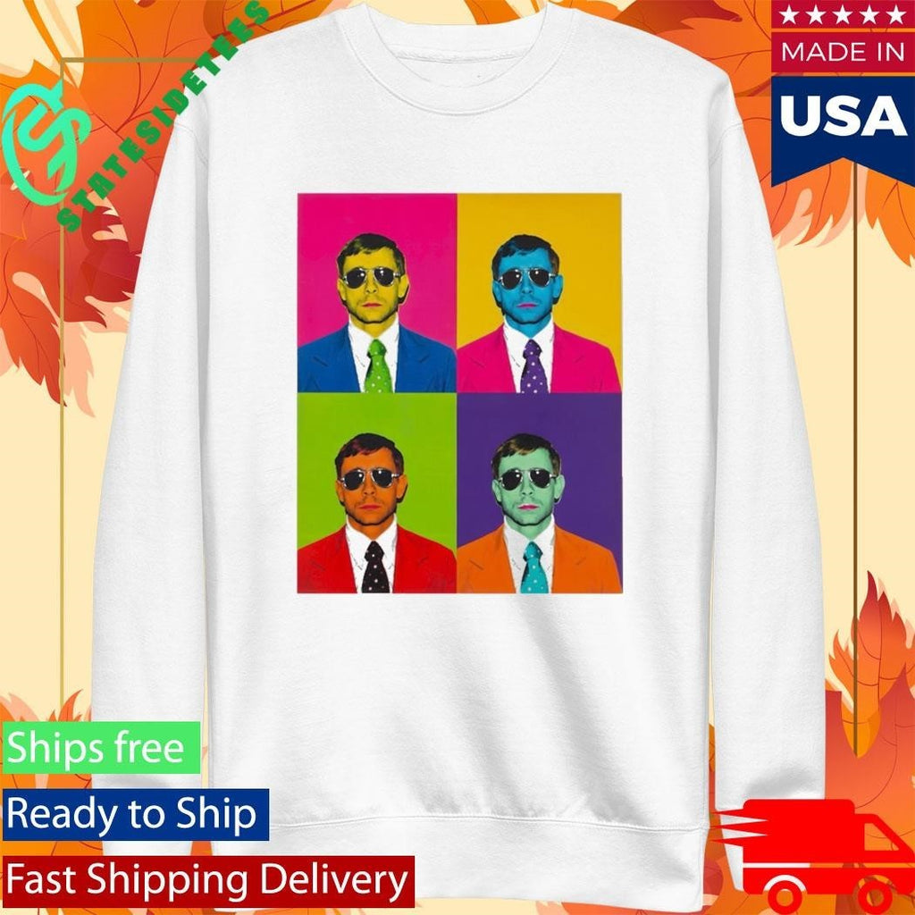 Mike Vining Blasting Through Shirt