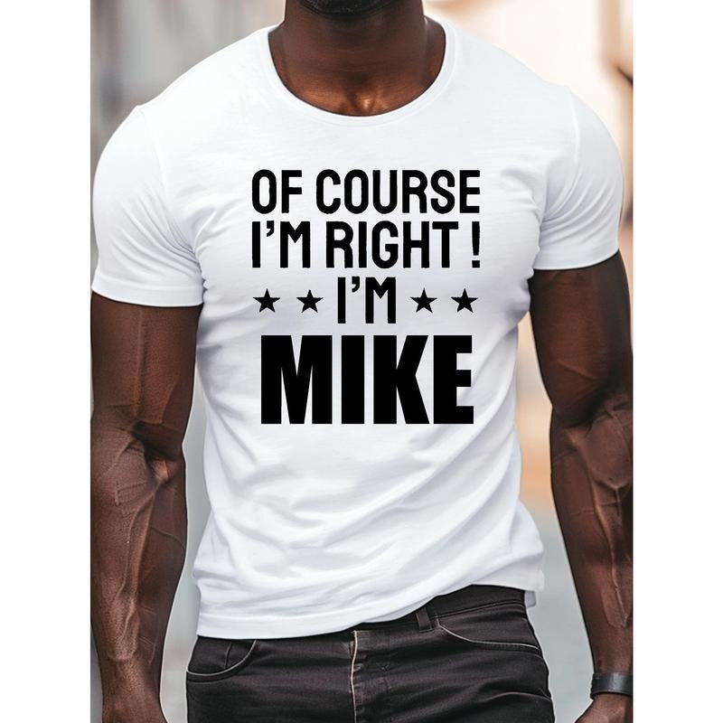Mike's Comfy Crew Neck Tee