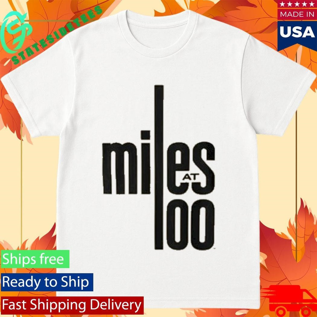 Miles Davis 100 Black Logo T-Shirt