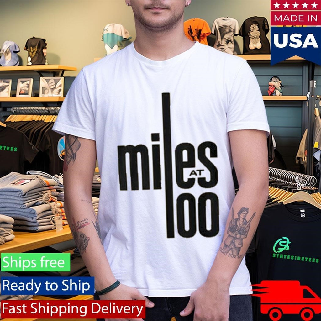 Miles Davis 100 Black Logo T-Shirt