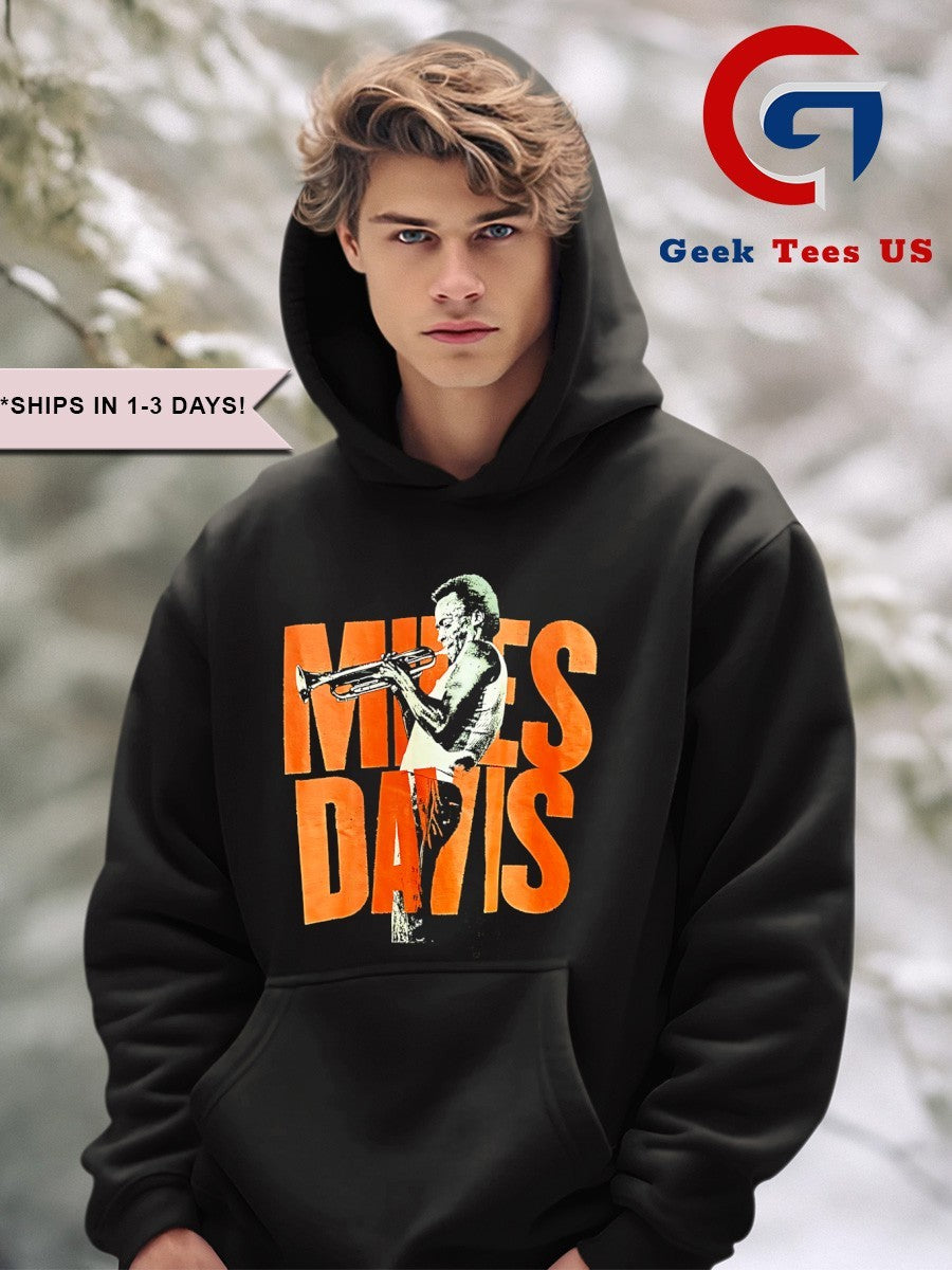 Miles Davis American trumpeter and bandleader retro shirt