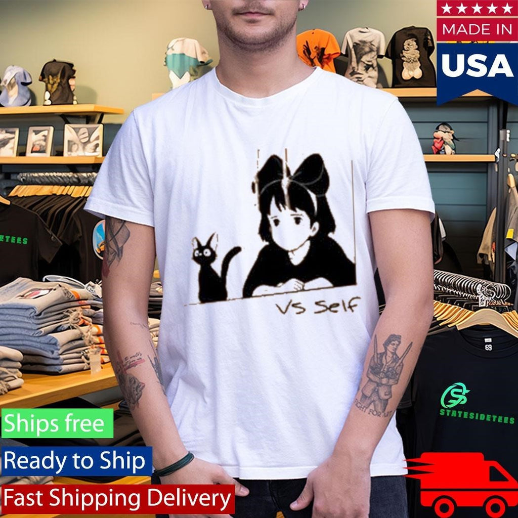 Milkcrate Vs Self Cat Girl Shirt