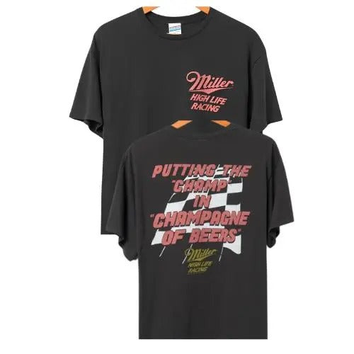 Miller High Life Champ In Champagne Tee Gifts for _632 - Unisex And Inclusive - Multiple Colorways - Full Size Range