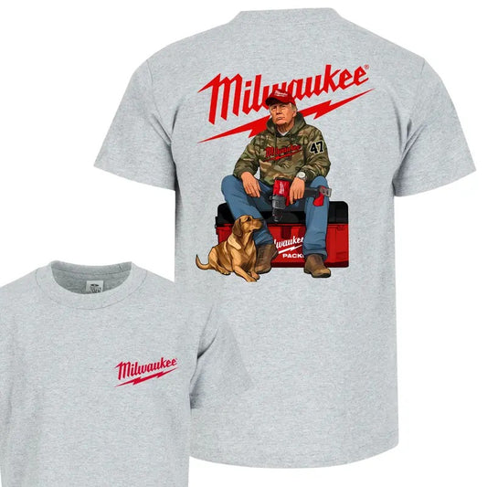 Milwaukee Trumm Camo Unisex T-Shirt, Trendy Cotton Apparel for Men & Women, Comfortable & Stylish Design, Casual T-Shirt Tops Menswear