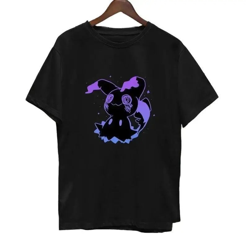 Mimikyu Dark Ghost T-Shirt Funny Shirt Unisex T-Shirt Kawaii Shirt Japanese Anime Shirt Mimikyu Shirt Gift
