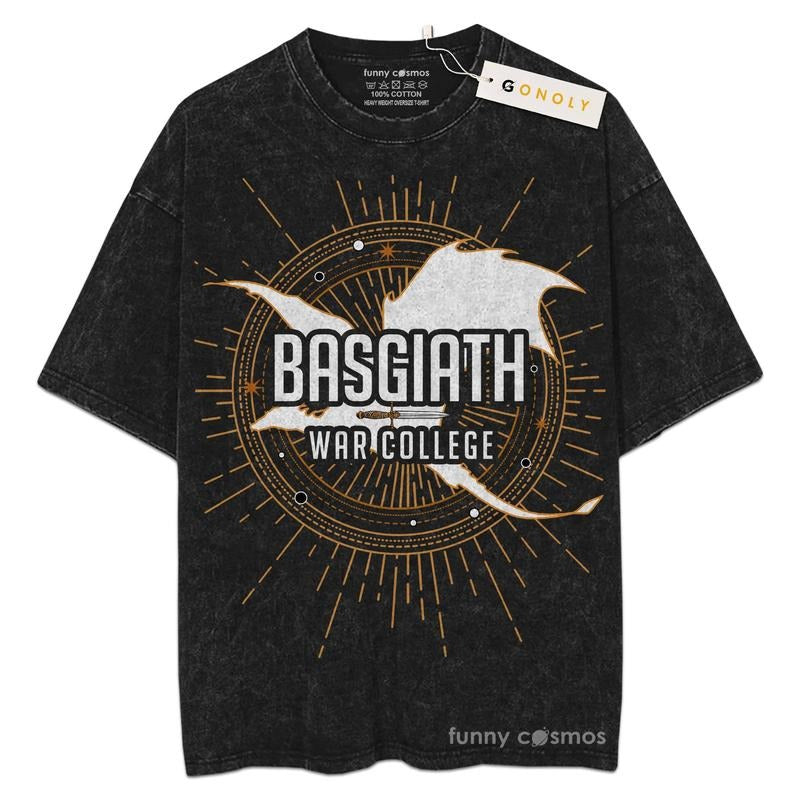 [ Mineral Wash ] Fourth Wing Rebecca Yarros Bookish Shirt For Fans Lover Book, Bookish, Graphic Washed Style Shirt