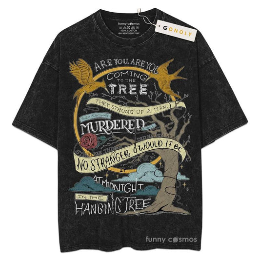 [ Mineral Wash ] The Hunger Games Hanging Tree For Fans Lover Book, Bookish, Graphic Washed Style Shirt