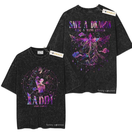 [ Mineral Wash ] Xaden Riorson Xaden Fourth Wing Fan Book, Bookish Graphic Washed Style Shirt
