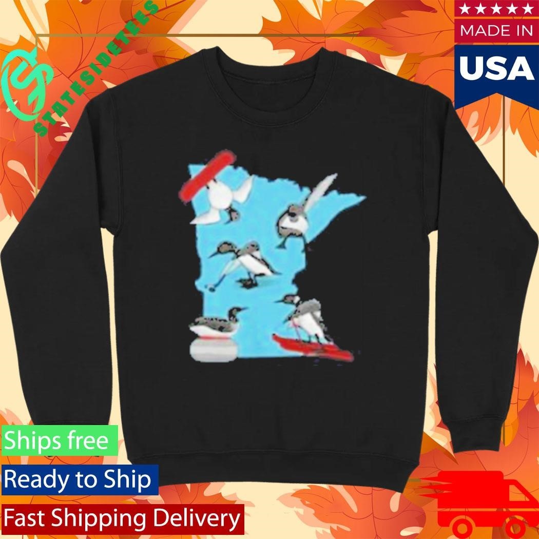 Minnesota Loon Winter Sports Shirt