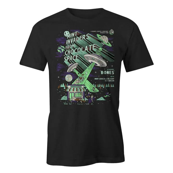 Mint Invaders From Chocolate Space Tee, humor shirt, funny tee shirt Hoodie, Sweatshirt | DripVista.com