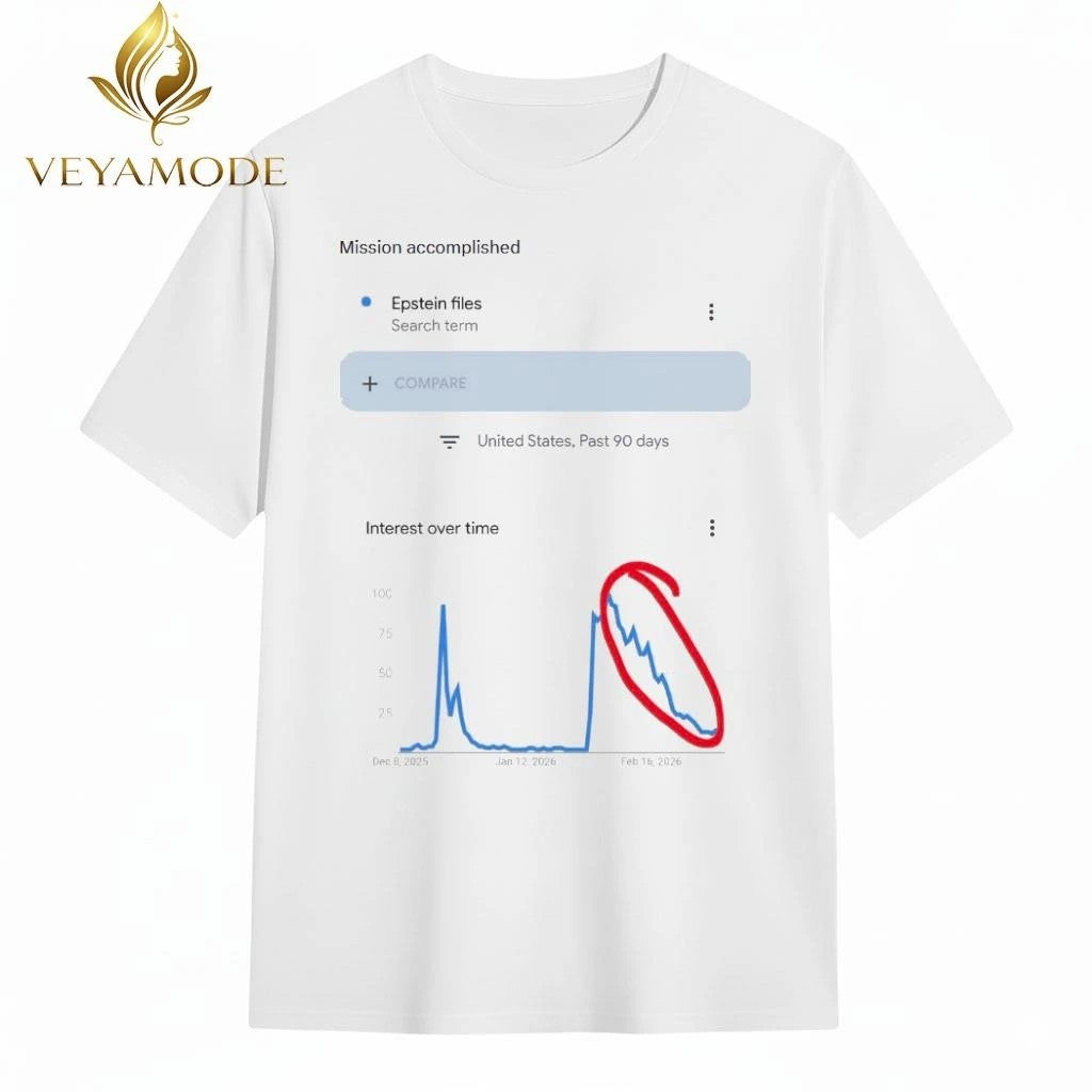 Mission accomplished Epstein files tee