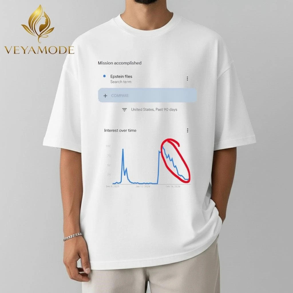 Mission accomplished Epstein files tee