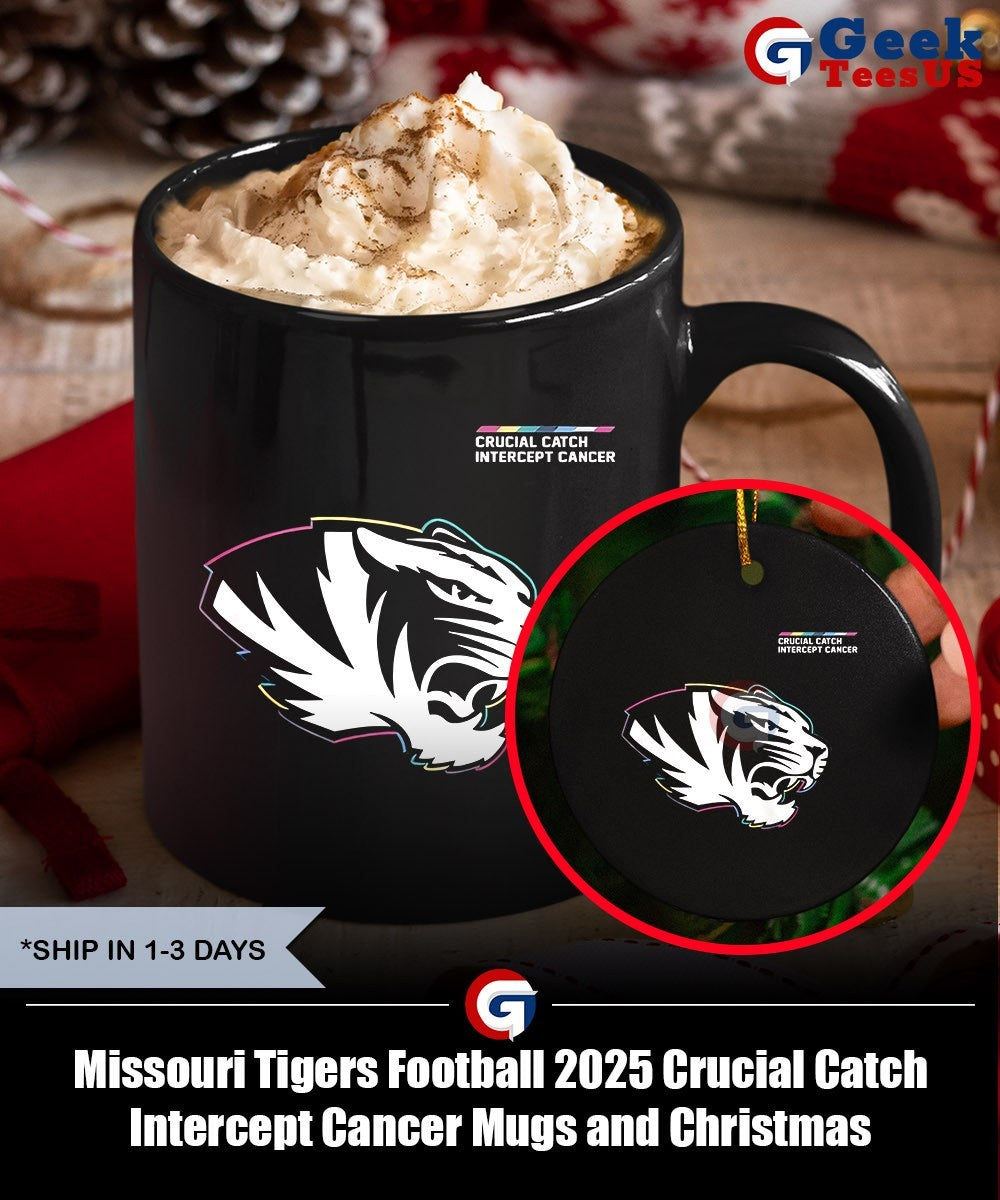 Missouri Tigers Football 2025 Crucial Catch Intercept Cancer shirt