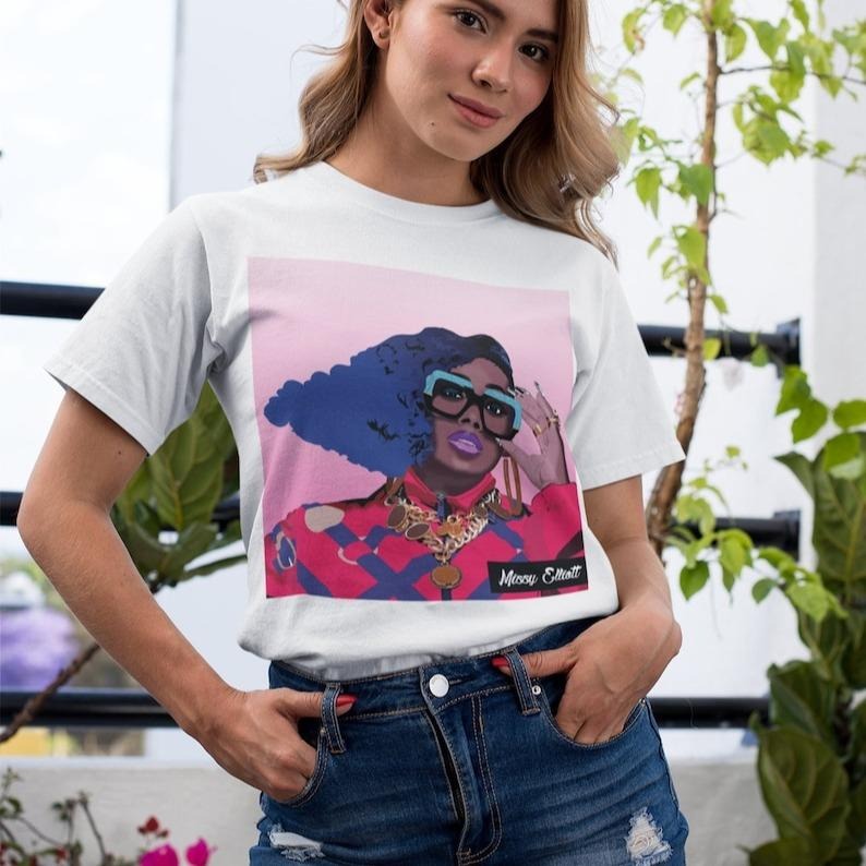 Missy Elliott Tee For Festival Unisex Shirt For Music Lover Tshirt Hoodie, Sweatshirt | DripVista.com