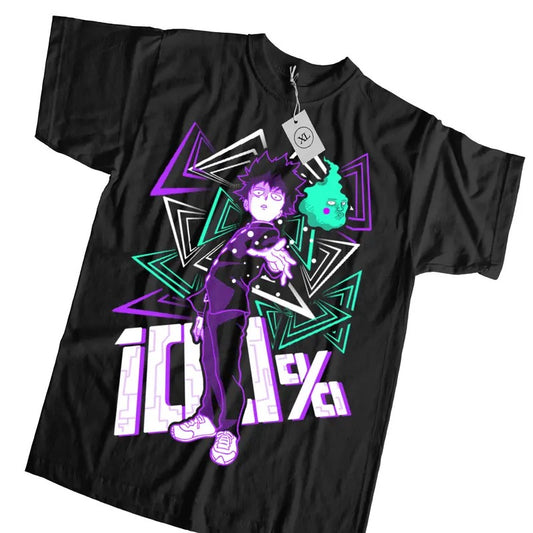 Mob Psycho 100 Shirt Shigeo Kageyama Angry Rage Anime Manga new shirt T-Shirt S-4XL