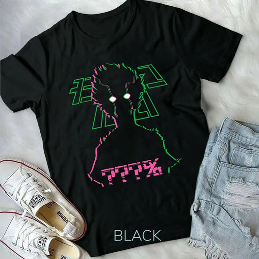 Mob Psycho 100 Shirt new top Shigeo Kageyama Angry Rage Anime Manga new shirt