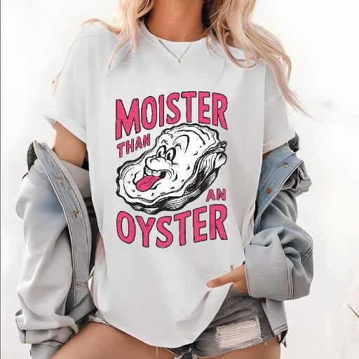 Moister Than Jumpman Oyster Funny Shucking Shellfish Seafood T-Shirt style 03 Hoodie, Sweatshirt | DripVista.com