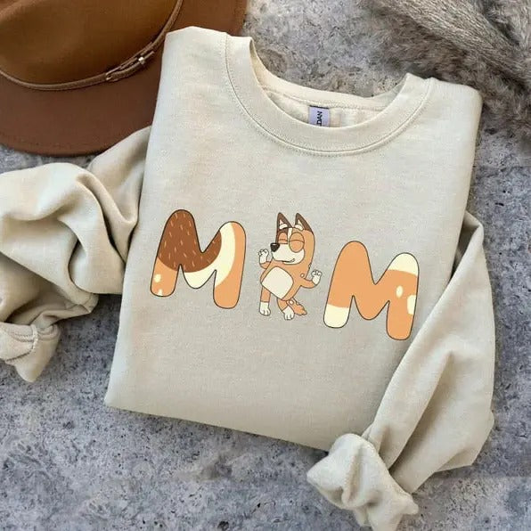 Mom Bluey Shirt, In My Bluey Mom Era Shirt, Bluey Cool Mom Club Shirt, Bluey Chilli Heeler Shirt, Bluey Mom Shirt, Bluey Mum Gift, In My Mom Era, Mothers's Gifts