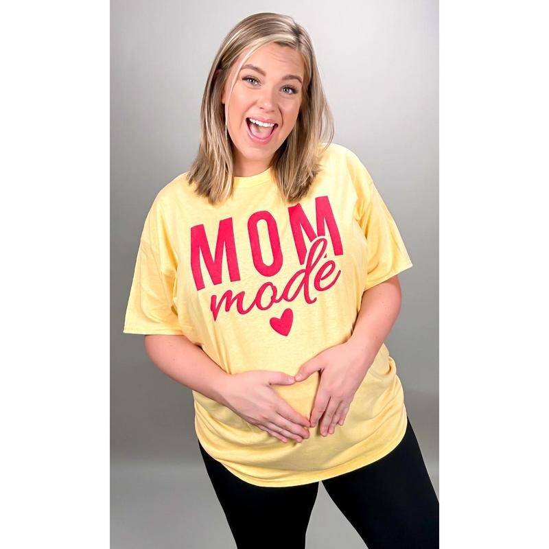 Mom Mode Graphic T-Shirt Hoodie, Sweatshirt | DripVista.com